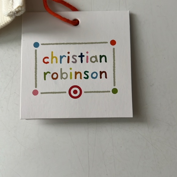 Christian Robinson x Target Baby Whale Print Hoodie & Bottom Set- (Cream/Blue - Picture 8 of 10